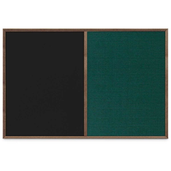 Slim Style Indoor Enclosed Corkboard, 24